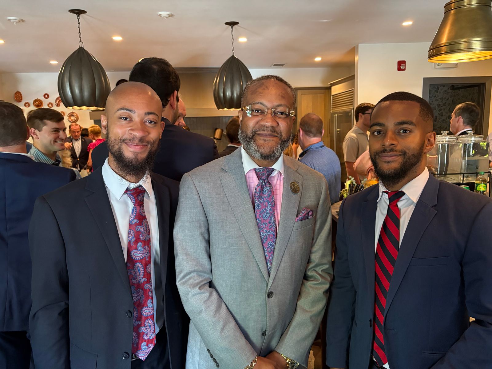 Dr. Thompson at a business event