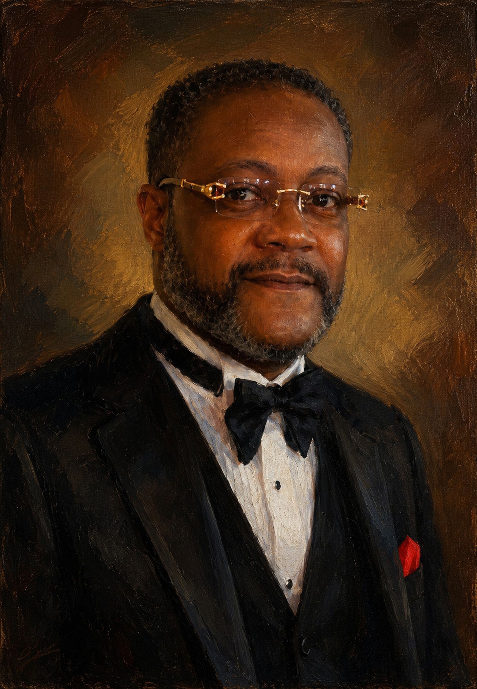 Portrait of Dr. U. A. Thompson