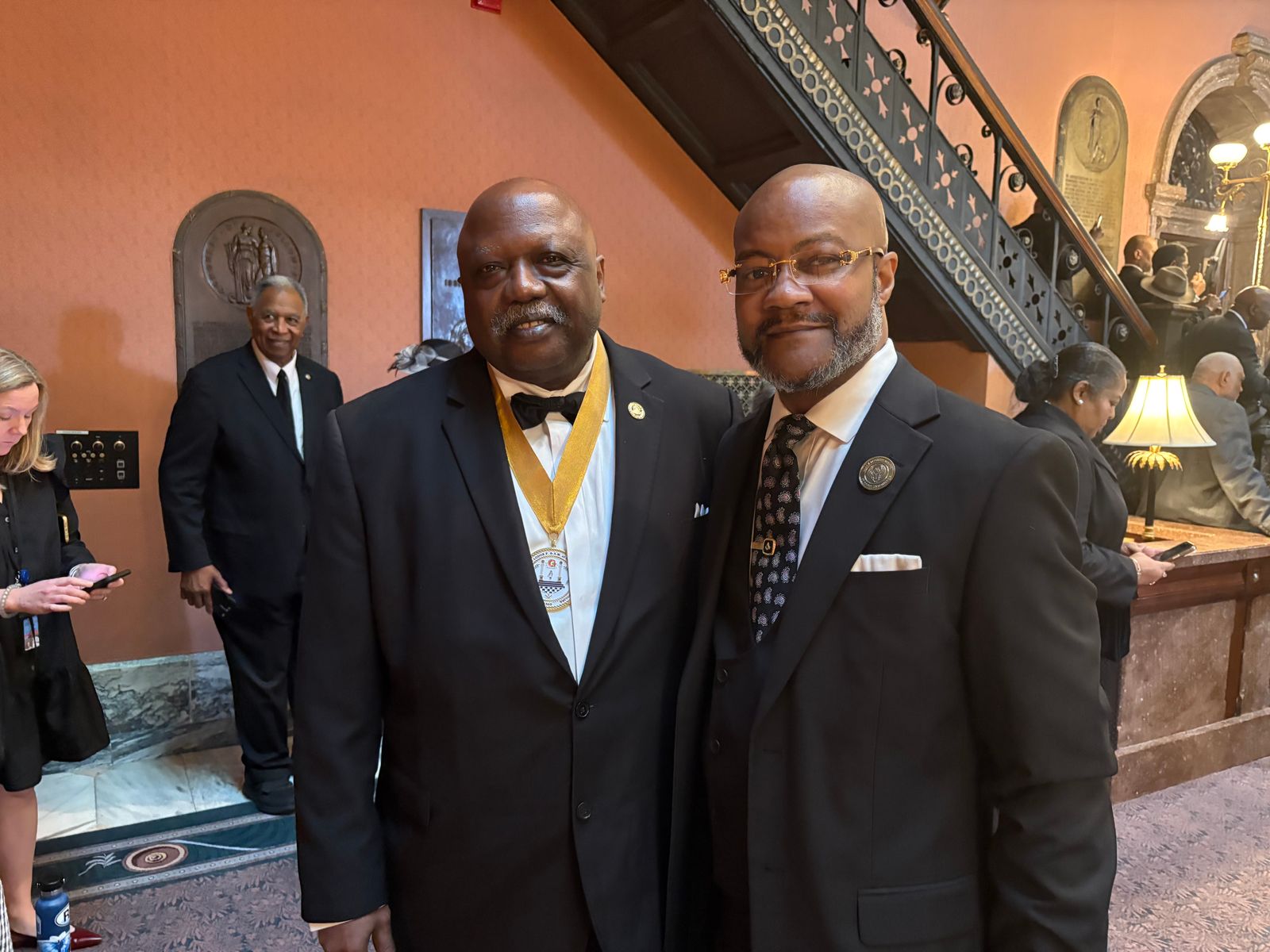 Honored Among Fraternal Leaders