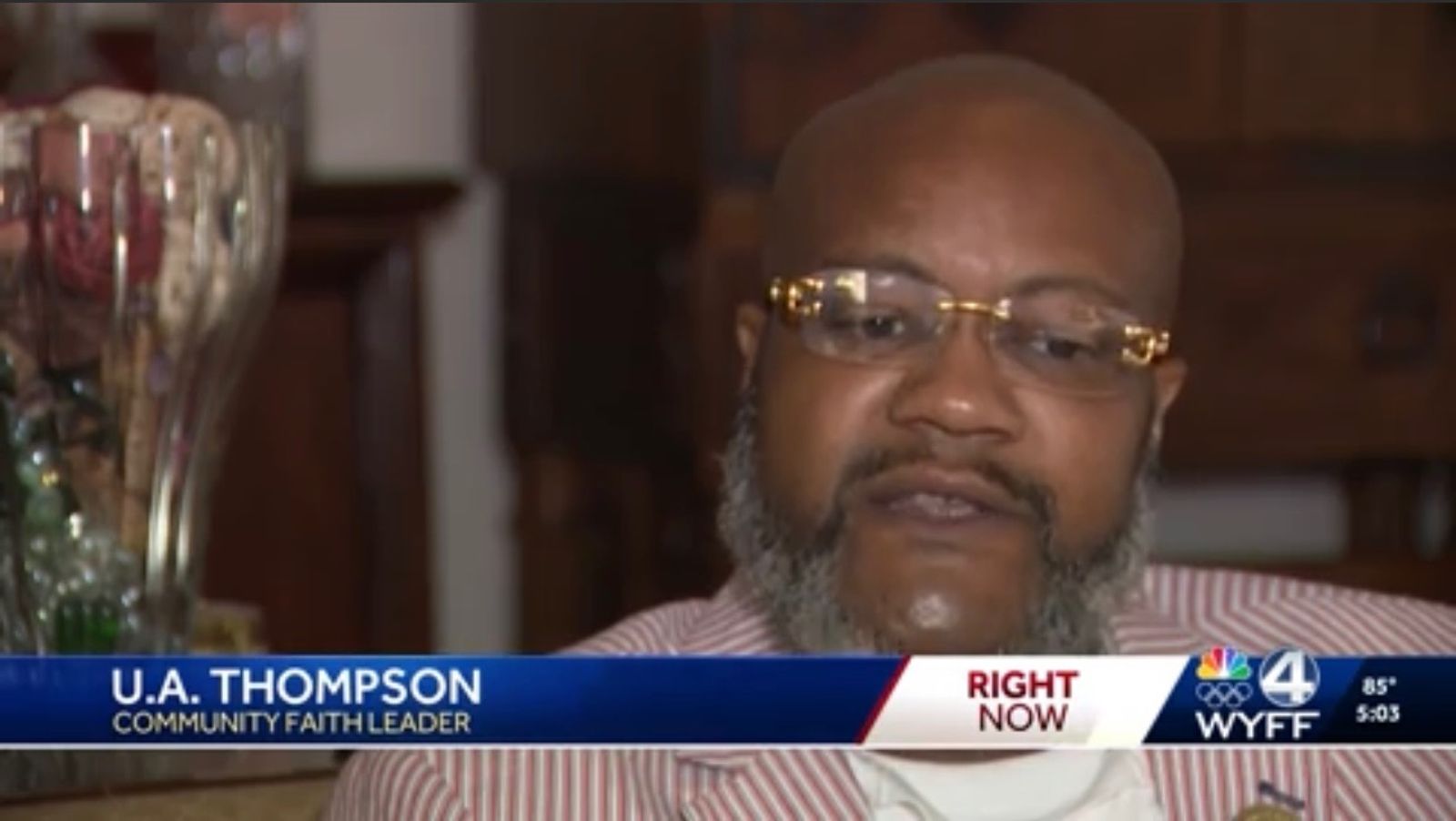 WYFF News 4 — Community Faith Leader